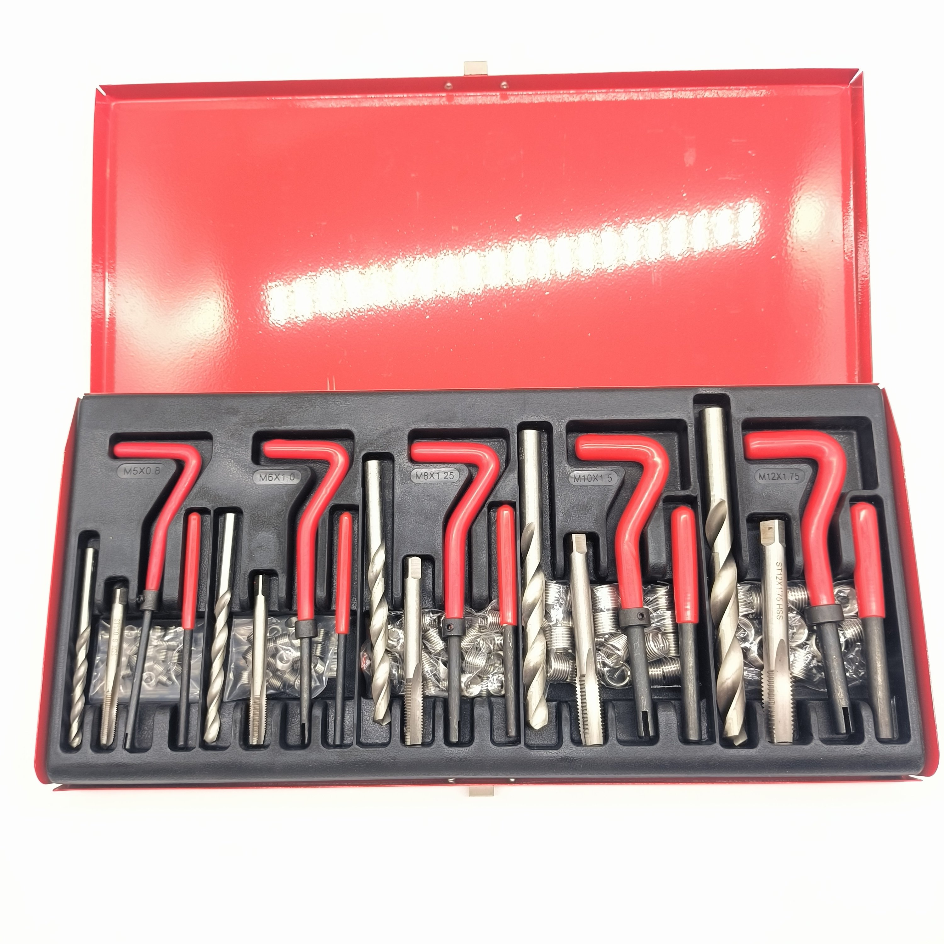 304 Stainless Steel Wire Thread Repair Insert M10*1.5 HSS Car Thread Repair Kits