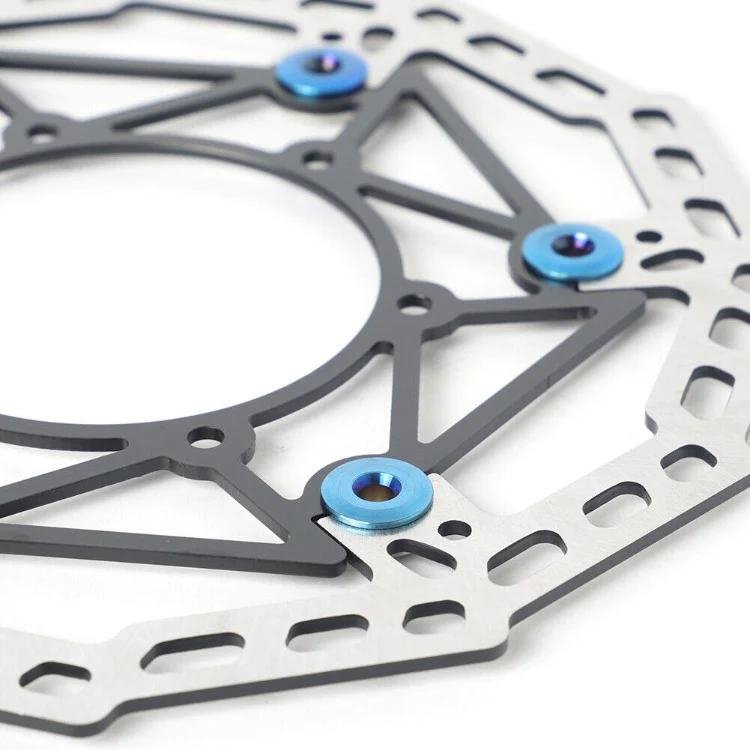 Surron Ultra Bee 270mm Oversize Front Floating Brake Disc Rotor with Adapter Bracket for Sur-Ron Ultra Bee