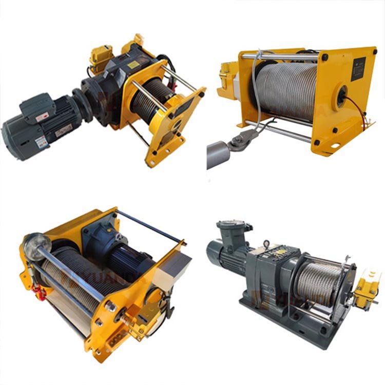 Double Drum Double Rope Synchronous Electric Winch Hoist 1T2T3T5 Tons Non-standard Design High Speed Winch Hoist
