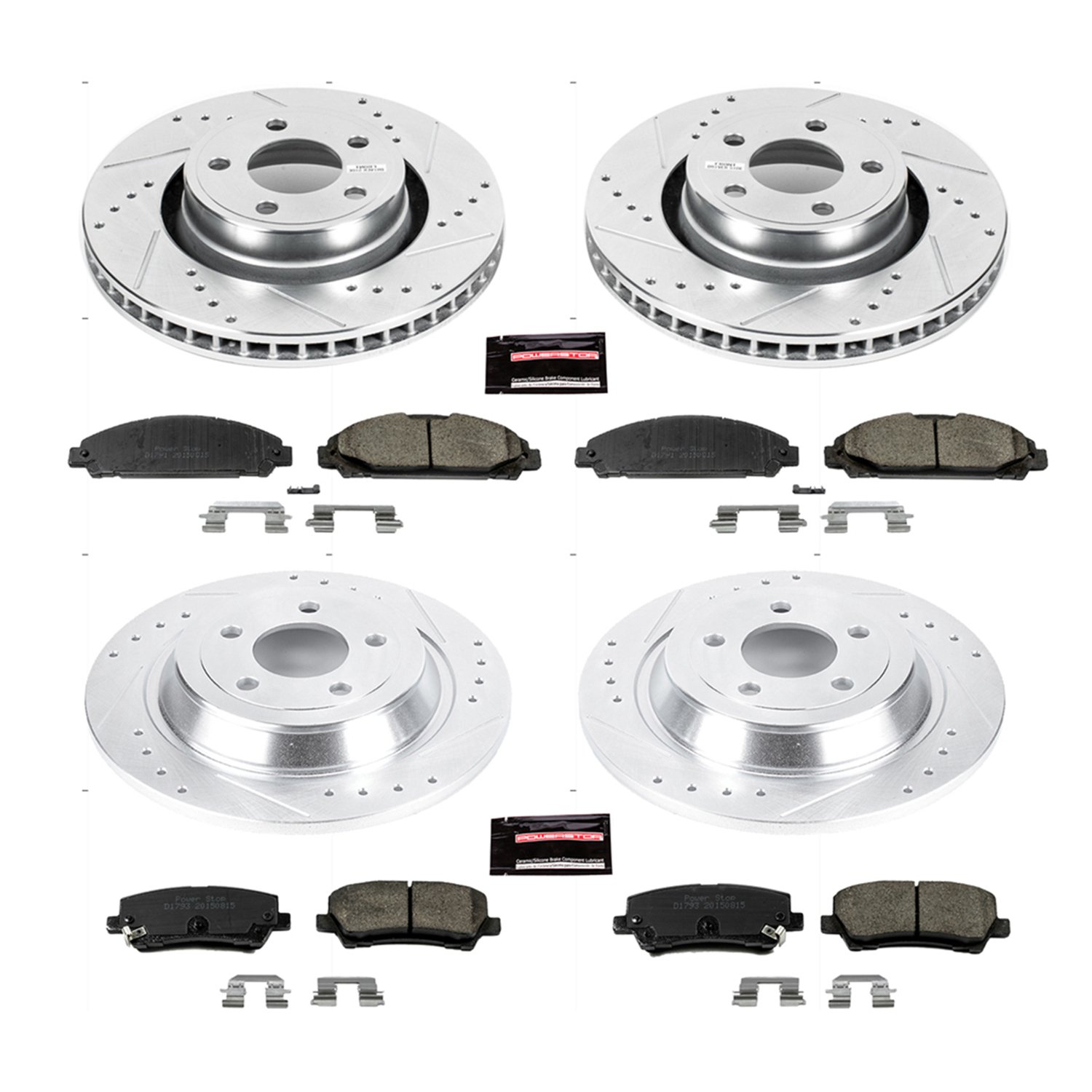 K6808 Brake Kit Brake Pad for Ford Brake Rotor for Ford Mustang Disc and Pad