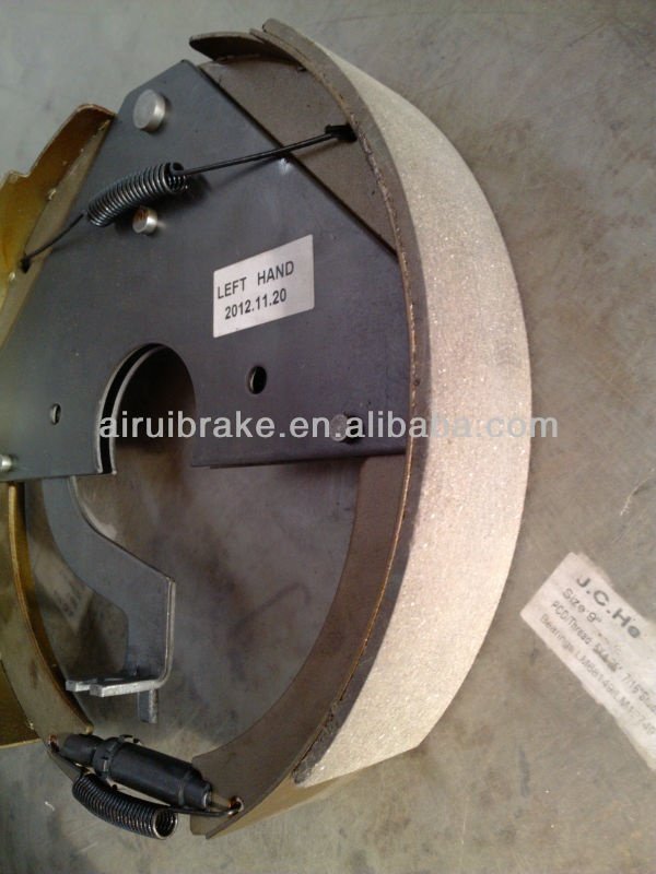 Electric Axle Beam with Electric Brake and Brake Drum Motorhome
