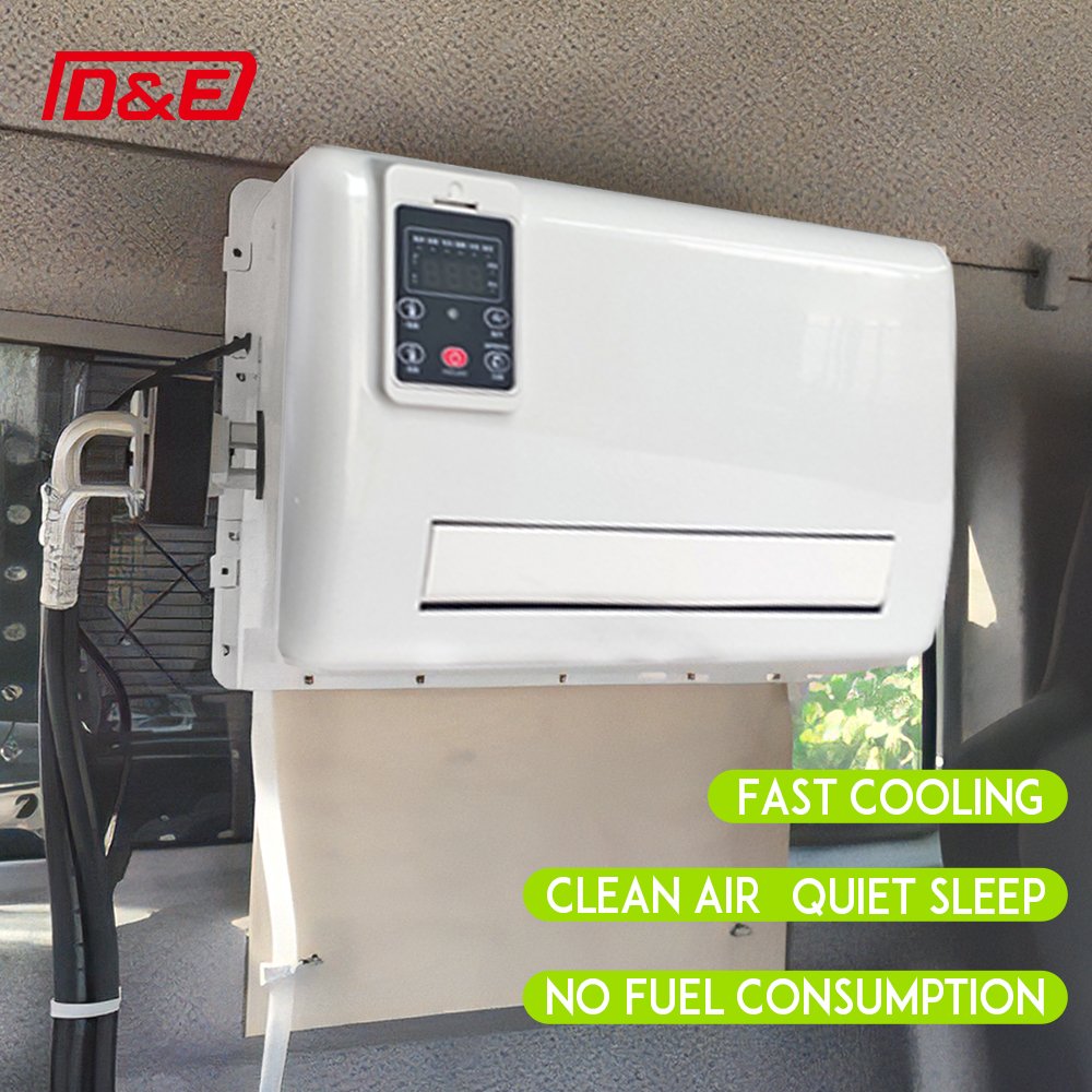 Digital Display12v 24v Air Conditioner Cooler Split Style for Campers Light Trucks RVs New Condition