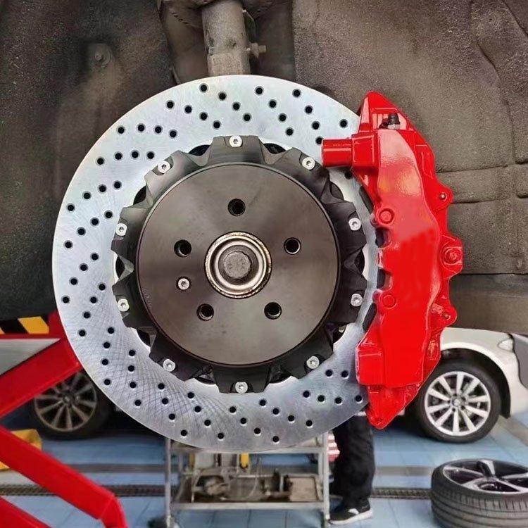 High Quality 8 Pistons Car Modified GT8 8 Pot Racing Brake Calipers Big Brake Kit for Rims 19 Inch audi S3 Rs3