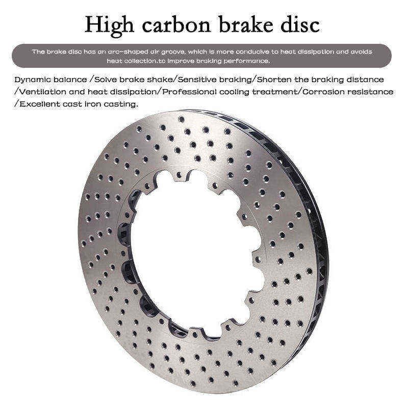HPBL Front 6 Rear 4 Piston Brake Caliper Kit Is Suitable for Overbearing Prado Brake Modification