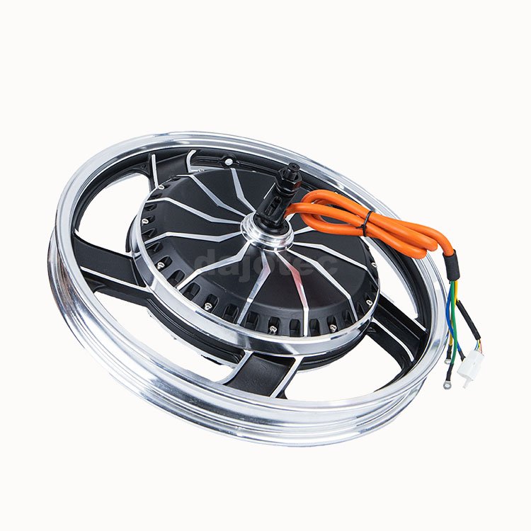 72V Disc Brushless DC Pmsm Hub Motor with Power Saving and Long Range