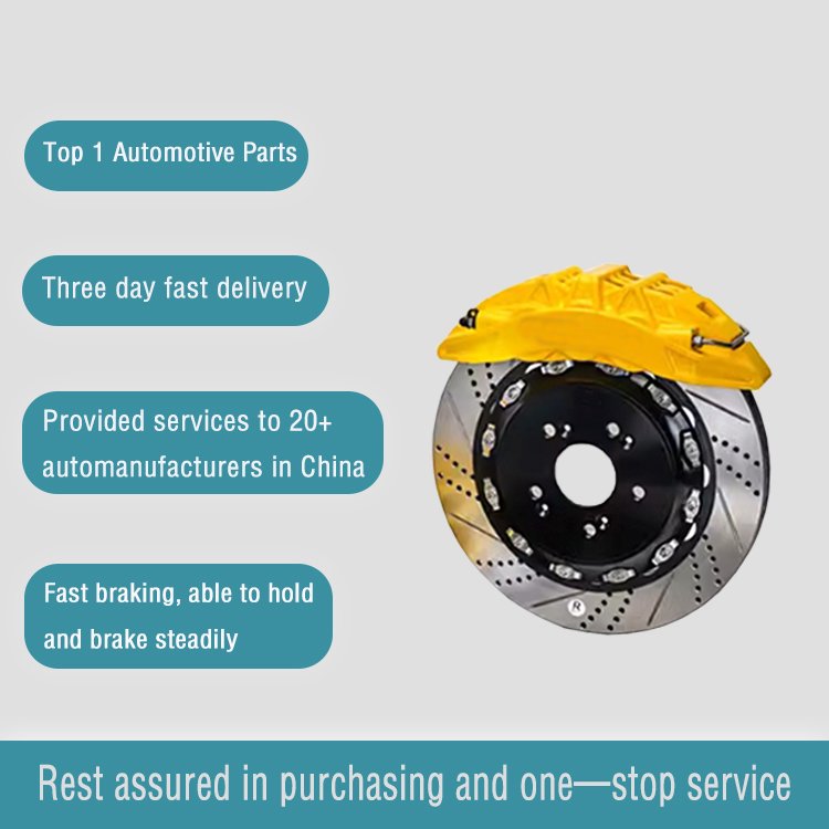 China Factories Racing CTSV 6 Pot Braking Caliper Kit for Toyota VW Chrysler Toyota Cadillac CT4 CT5 CT6 SLS XT4 GX