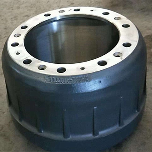 Dongfeng Kinland DFL4251 Truck Brake Parts Dump Truck Brake Drum 3502075-T2500