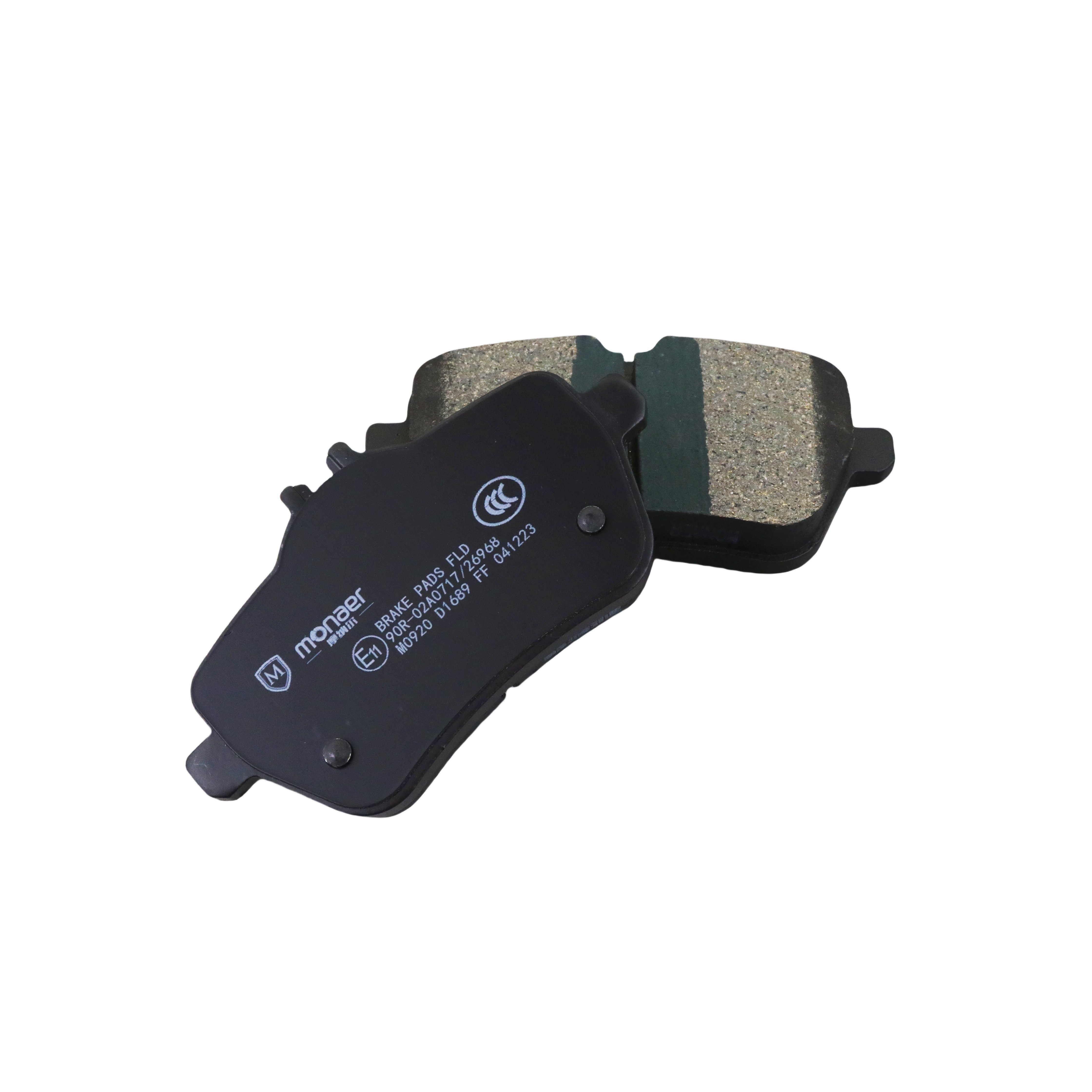 D1689 Brake Pad Manufacturer Monaer High End Ceramic Brake Pads No Sound No Dust