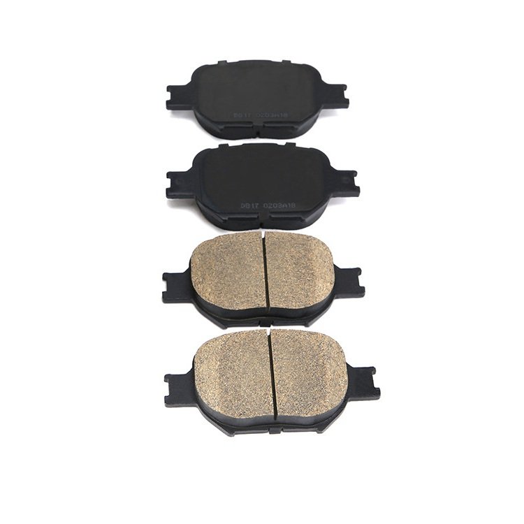 Wholesale Factory Price Front Brake Pads Ceramic Brake Padding D817 car brake pads for TOYOTA and LEXUS
