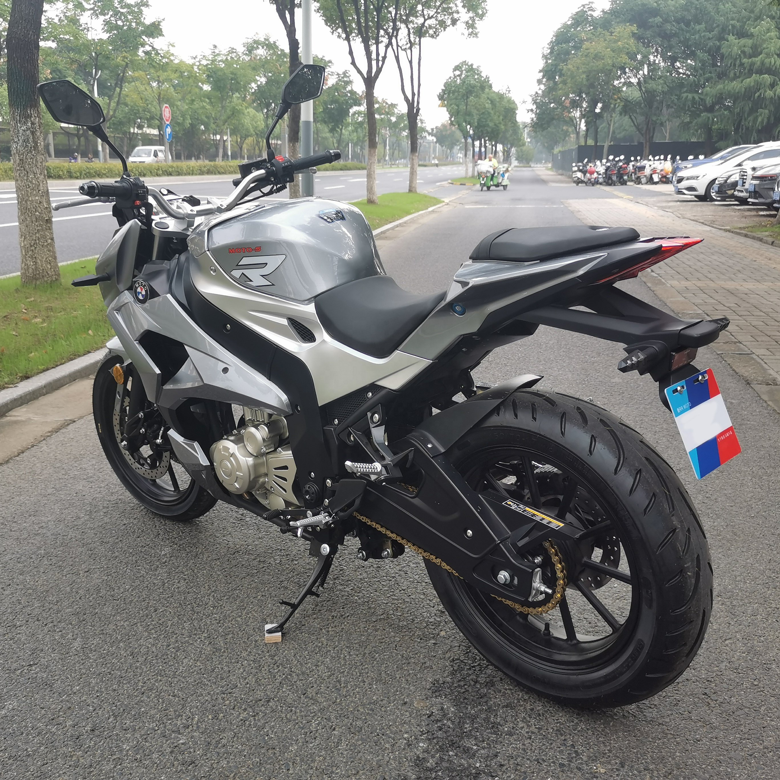 Street Motorcycle EFI ABS LIFAN NRF 250CC Motorcycle Water Cooled Engine Disc Brakes Euro 5 Chopper Motorcycle