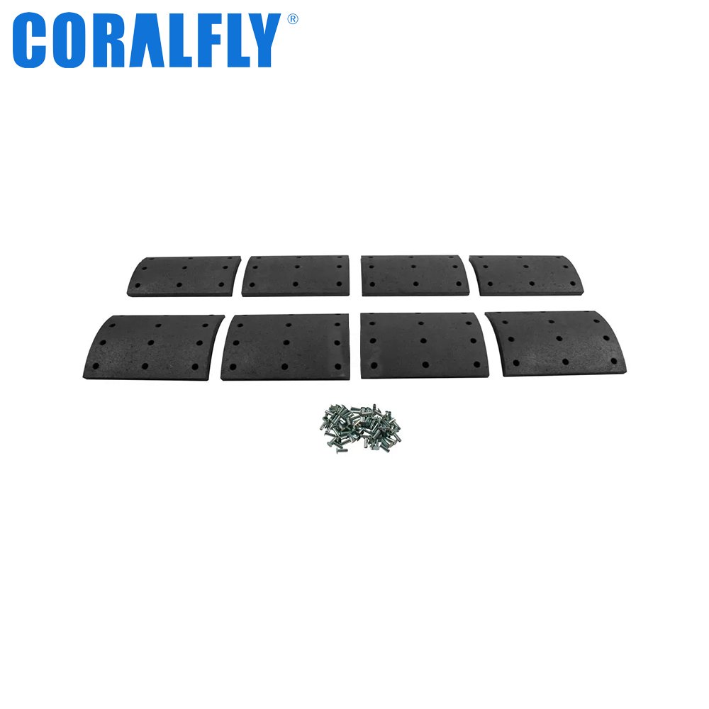 High Quality Wholesale 19799 Truck Shoe Brake Lining for volvo 2728947 2760486 2705440 30912828 2727485 30971691 2727105