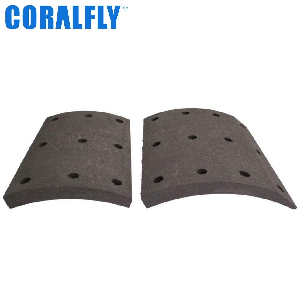 High Quality Wholesale 19799 Truck Shoe Brake Lining for volvo 2728947 2760486 2705440 30912828 2727485 30971691 2727105