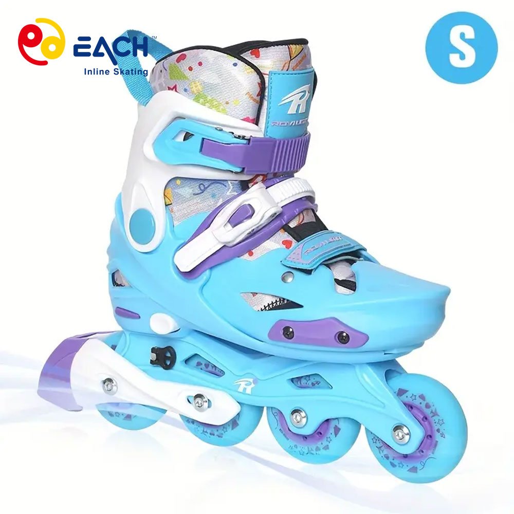 Wholesale Adjustable Outdoor Skate Wear-resisting & Breathable Roller Skates Shoes Adjustable 4 Roller Skate for Kids