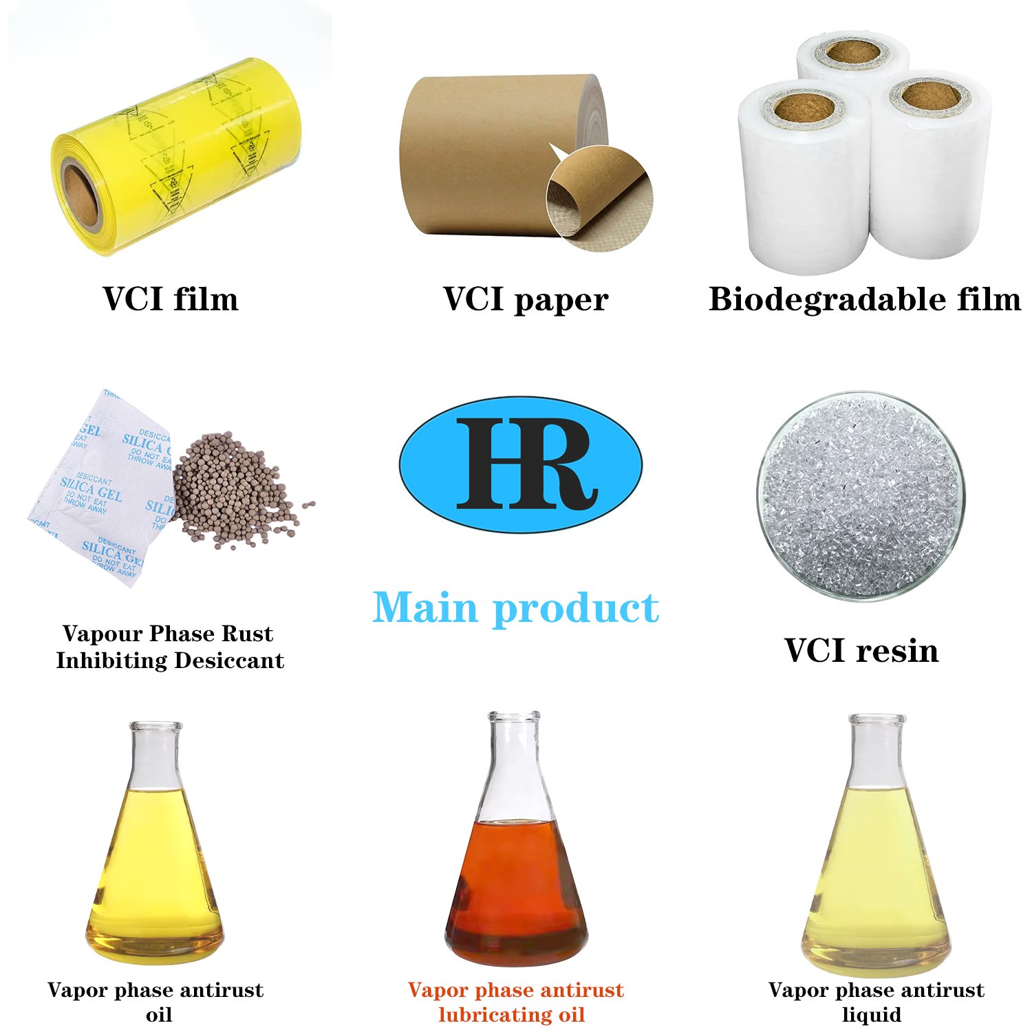Vci Desiccant Used for Brake Shoe Brake Drum Auto Parts Vci Desiccant Rust-proof Moisture-proof Antirust Desiccant Vci Capsule