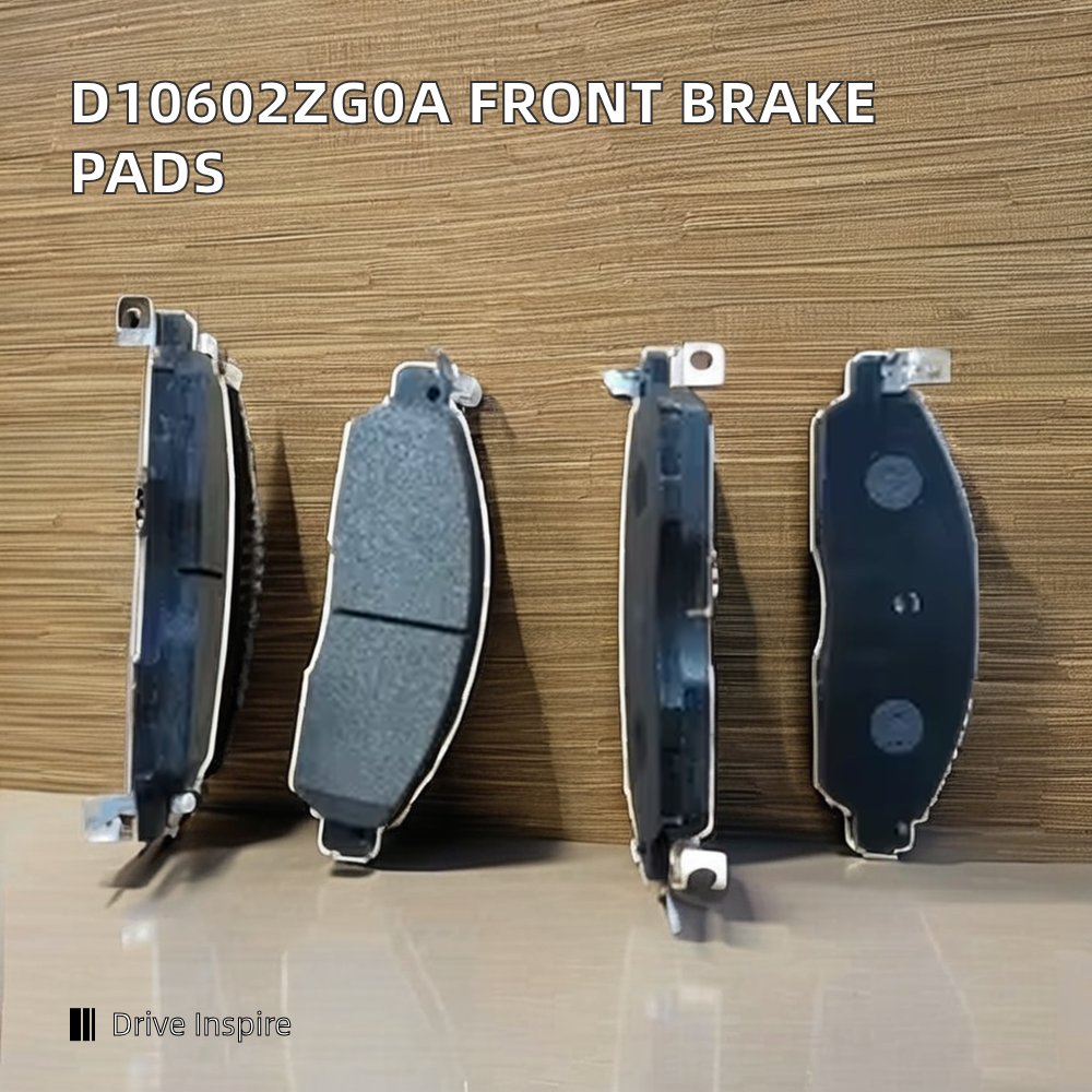 For Nissan D10602ZG0A Essential Automotive Parts Wholesale for Front Brake Calipers with High-quality Brake Pads Navara Ruiqi 6