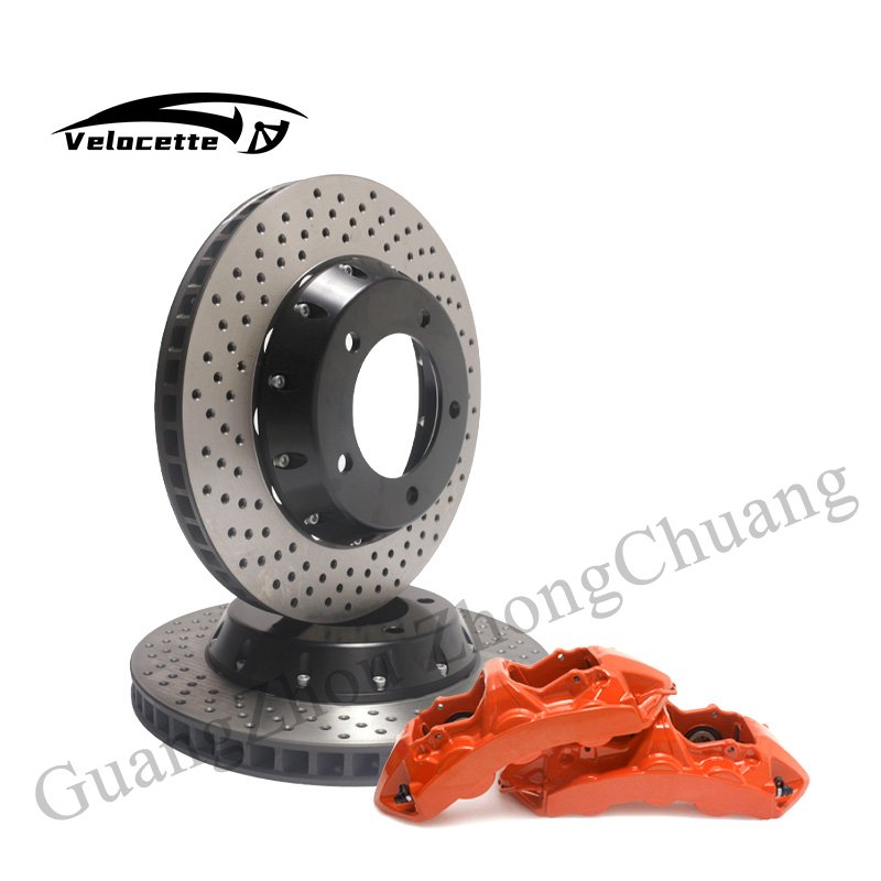 Enhanced Braking Performance Racing Brake Caliper Kit Parts GT6 6-pot 355-405mm Brake Discs for audi Tt Mk2 Alfa romeo Gt 240z