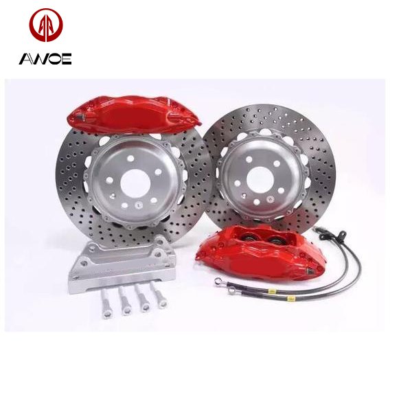 Customised Modified High Performance Car Brake Caliper Kit 4 Pistons F50 Calip Brake for Mazda RX8 M3 Infiniti Q5 VW CcSubaru