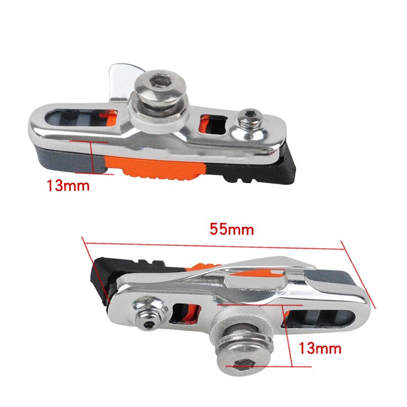 BARADINE R-470TC Bike Brake Pads Shoes Light Weight C Brake Anti-lock Brake Pad Block Use for Brompton Folding Bicycle