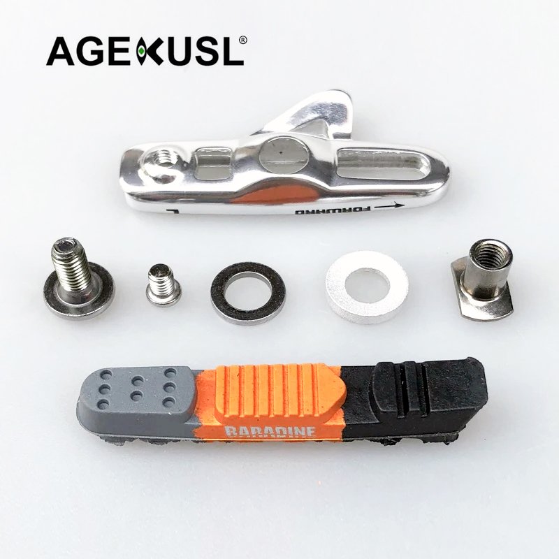BARADINE R-470TC Bike Brake Pads Shoes Light Weight C Brake Anti-lock Brake Pad Block Use for Brompton Folding Bicycle
