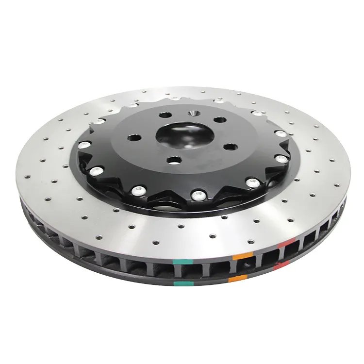 Brake Rotor 2-piece Floating Brake Disc Auto Brake System Break Disc for Audi