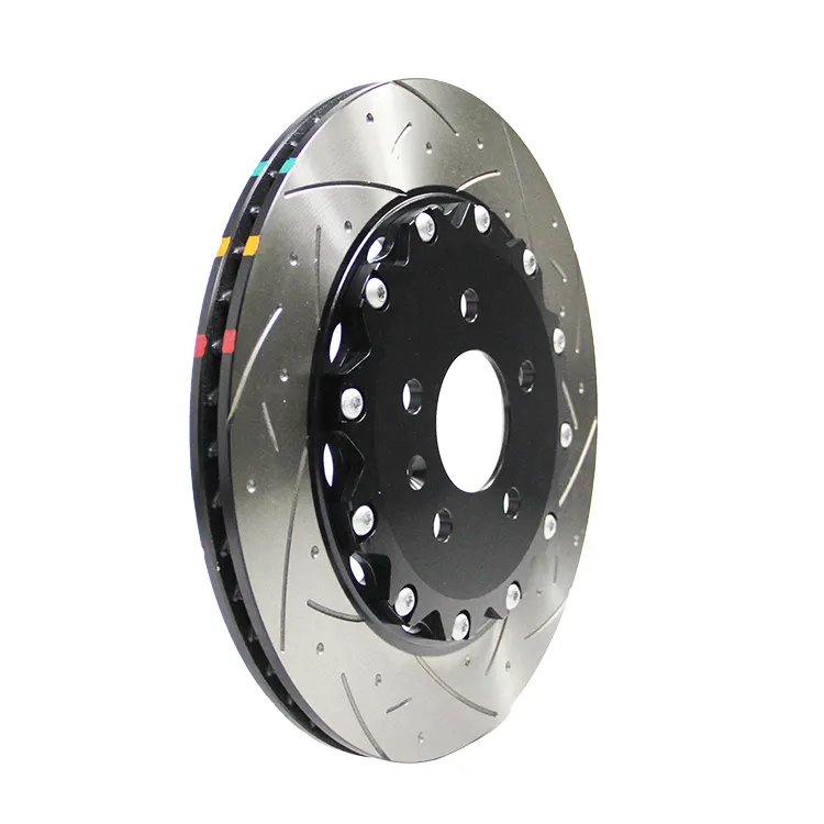 Brake Rotor 2-piece Floating Brake Disc Auto Brake System Break Disc for Audi