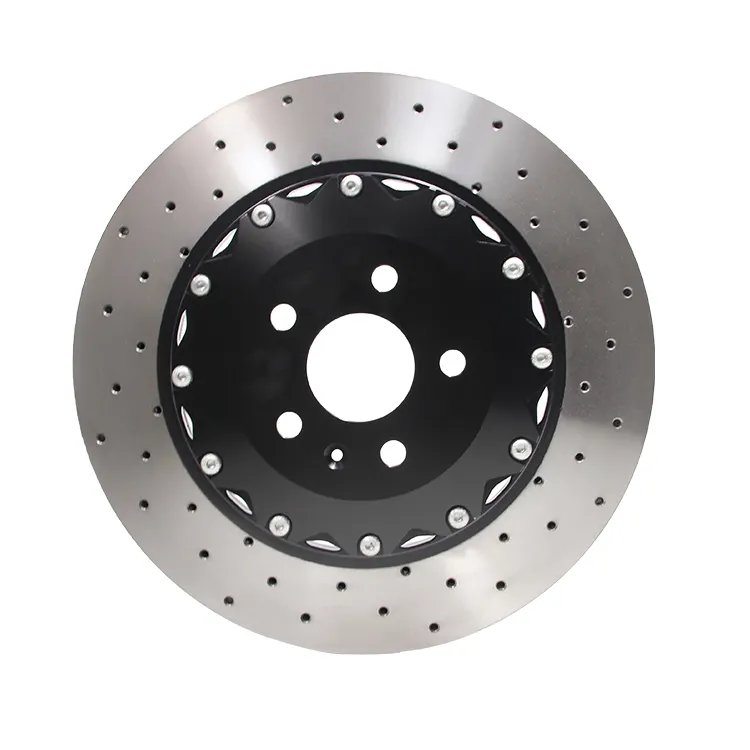 Brake Rotor 2-piece Floating Brake Disc Auto Brake System Break Disc for Audi