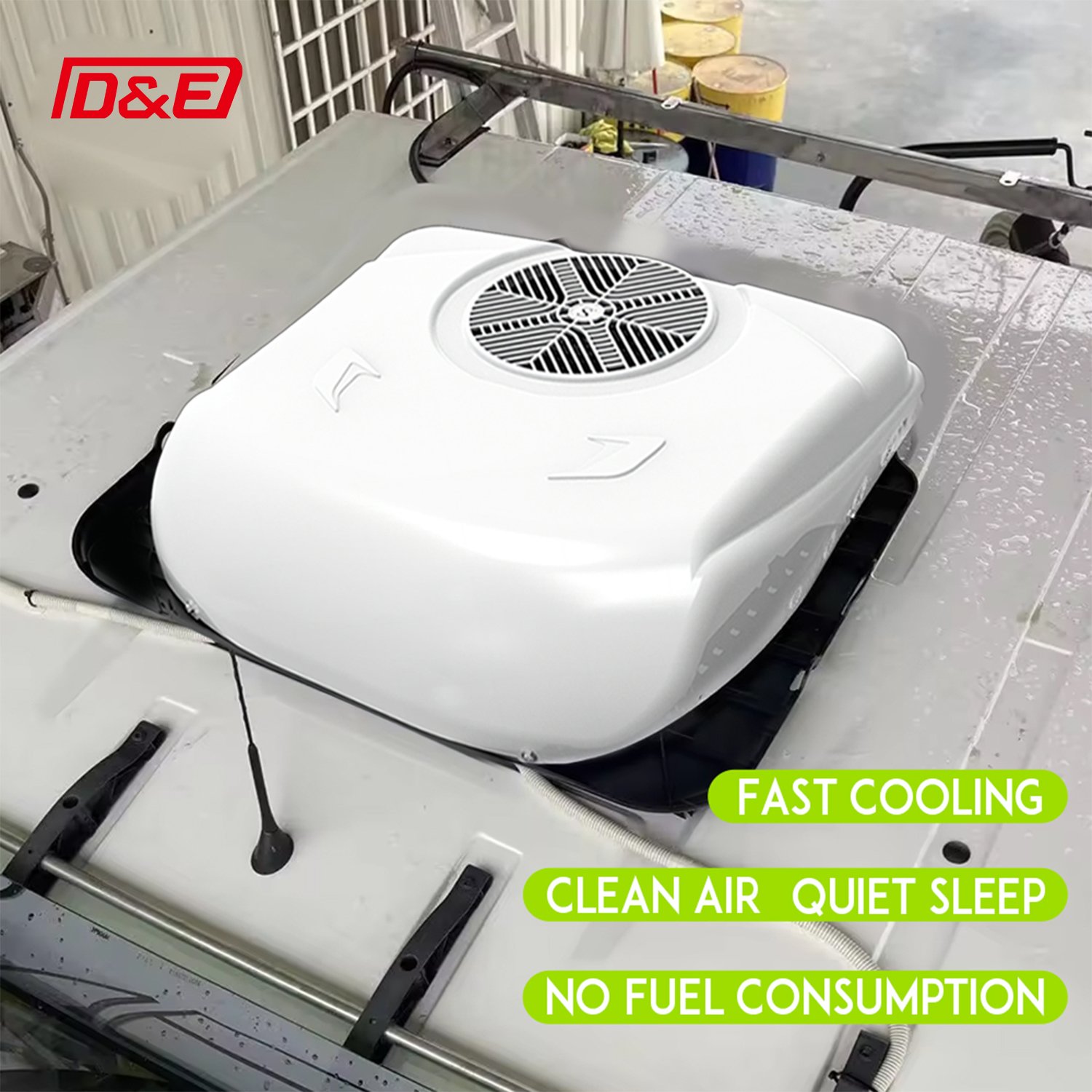 High Cooling Capacity Roof Top Electric Parking air Conditioner 12v 24v for Truck RV Camper Van