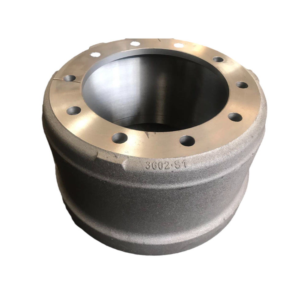 Best Seller American Type Trailer Axle Parts Brake Drum Wholesale Price Brake Drum With 10 Bolts for FUWA 13T 16T