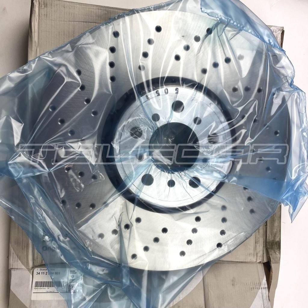 For BMW X5 F15 F85 X6 F16 F86 Front Brake Disc Right Side 2284901 / 34112284901