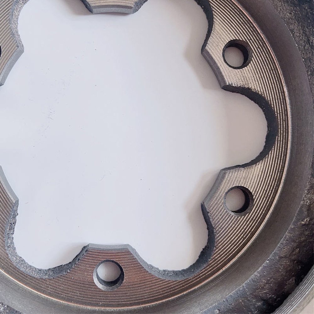 Auto Parts Car Repair Front Axle 6-Hole Vented Auto Brake Discs 43512-26190 Front Brake Disc for Toyota Hiace