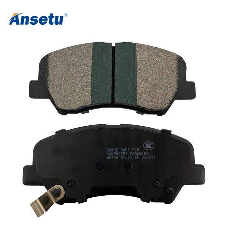 Ansetu D1593 SP1399 Factory High Quality Auto Car Brake Pads for Hyundai Accent Elentra KIA Rio K3 581011WA00
