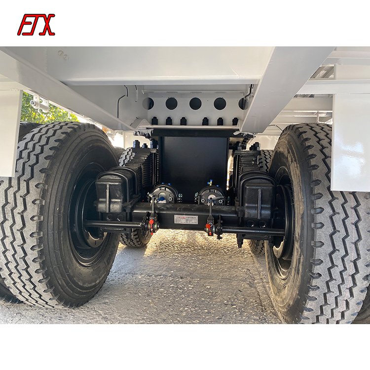 Hydraulic Cylinder 4 Axles U Type 50 Tons End Dump Trailer Tipper Semi Truck Trailer for Sale