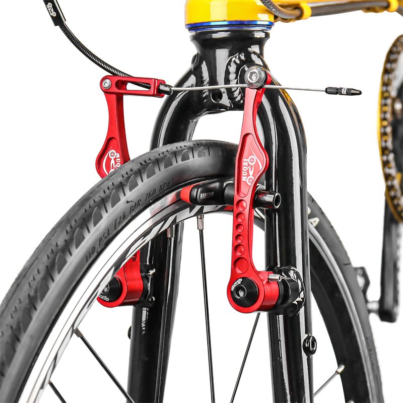 Bicycle V Brake Front Rear Caliper Road Folding Bike V Brake Set Ultralight Brake Caliper Bike Accerssaries