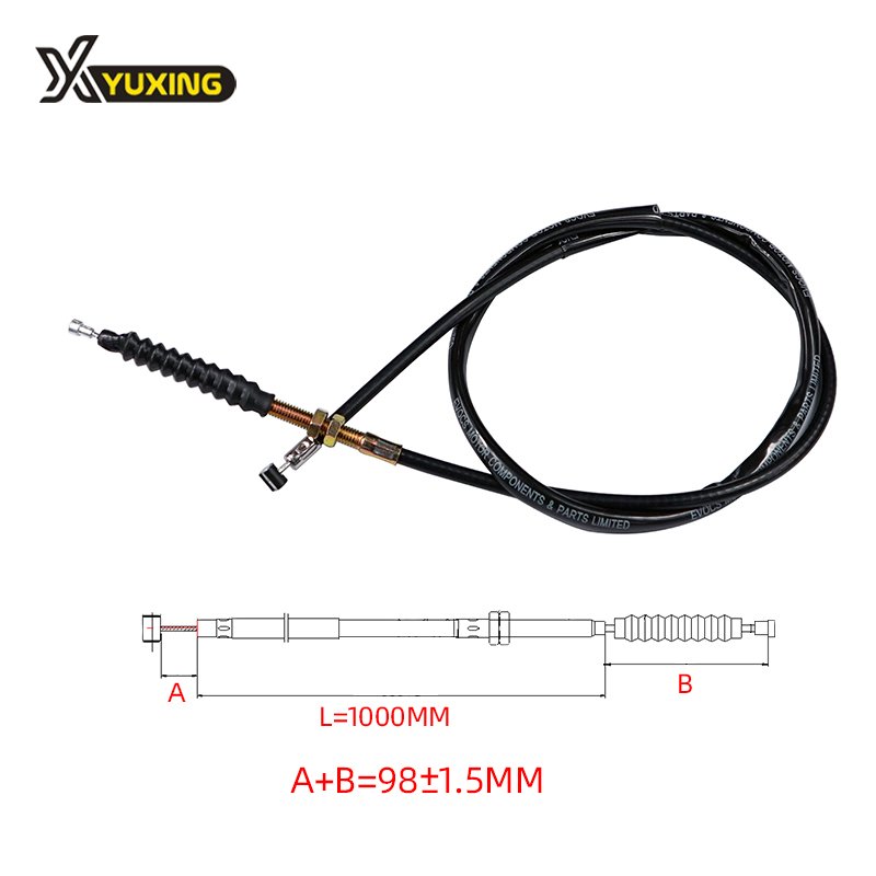 Wholesale High Quality Steel Cable Motorcycle Brake Clutch Speed Meter Mileage Cable Throttle Cable