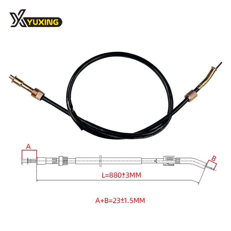 Wholesale High Quality Steel Cable Motorcycle Brake Clutch Speed Meter Mileage Cable Throttle Cable