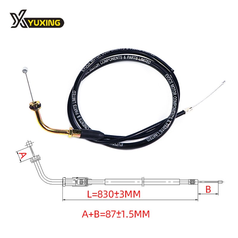 Wholesale High Quality Steel Cable Motorcycle Brake Clutch Speed Meter Mileage Cable Throttle Cable