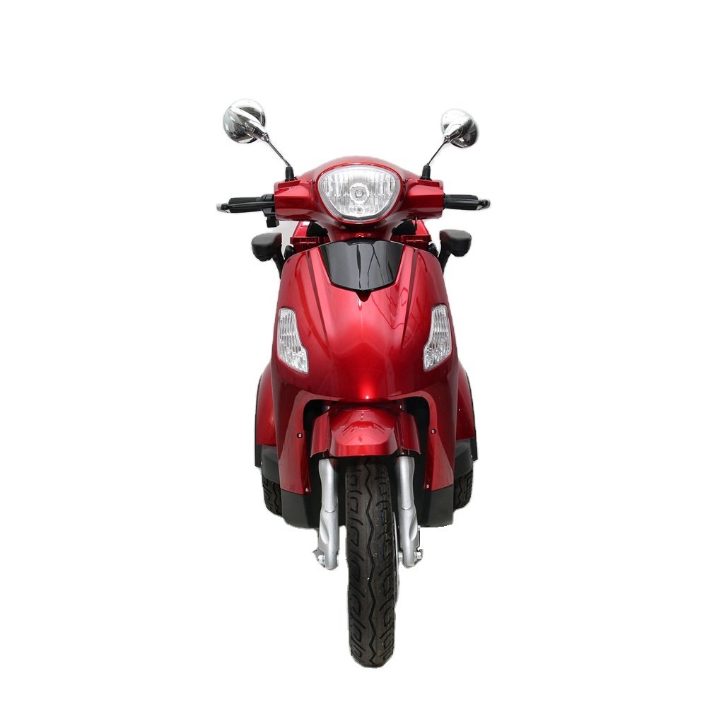 Three Wheel Front Disc Brake Adult Electric Mobility Travel Scooter with Rear Storage Box
