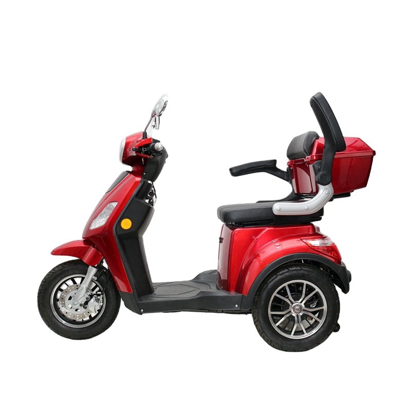Three Wheel Front Disc Brake Adult Electric Mobility Travel Scooter with Rear Storage Box