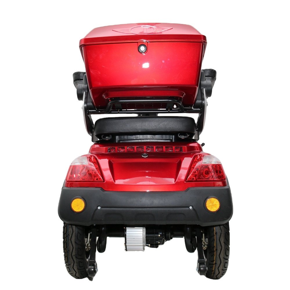Three Wheel Front Disc Brake Adult Electric Mobility Travel Scooter with Rear Storage Box