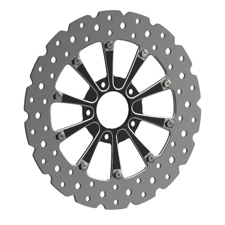 Motorcycle Refitting Accessories Are Suitable for 300 mm Front and 292 mm Rear Brake Discs of Harley Models