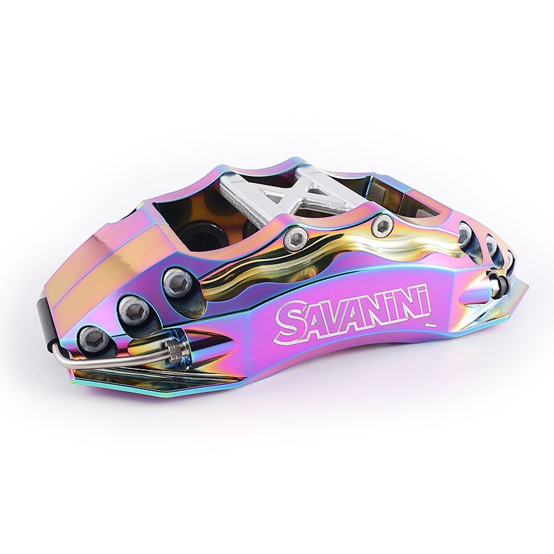 American Custom Caliper Aluminum Anodizing 4 6 Piston Front Wheel for Ford Focus A7 (2005-2010) Big Brake Kit