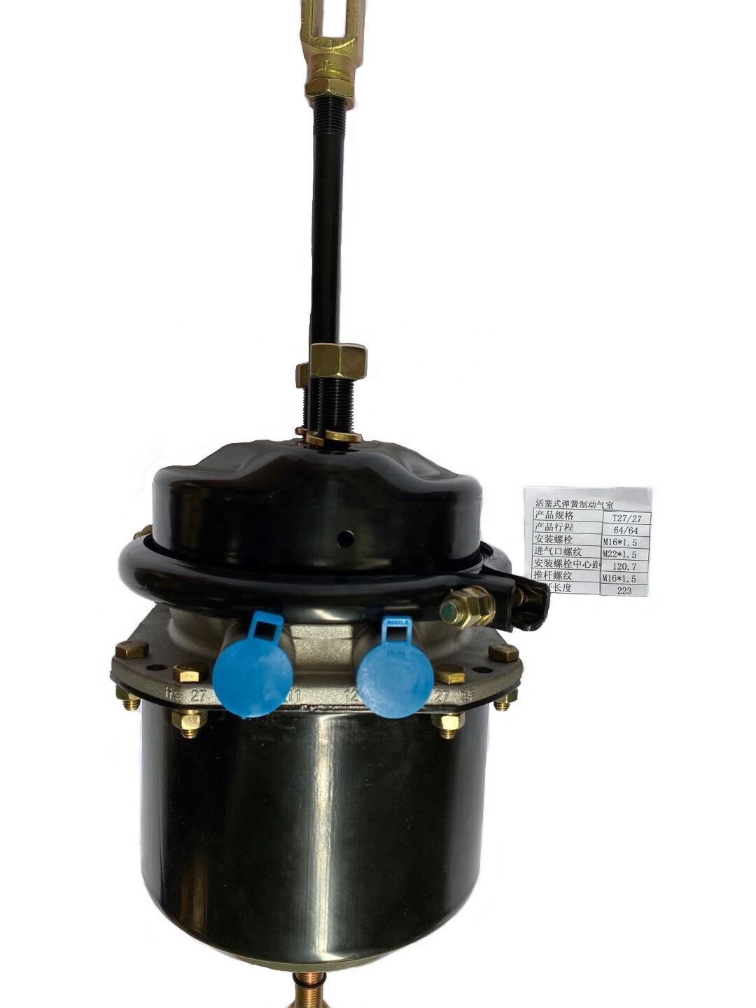 Shaoxing Fangjie Sample Support Best Quality Long Cylinder air Spring Brake Chamber T2424DP for MAN