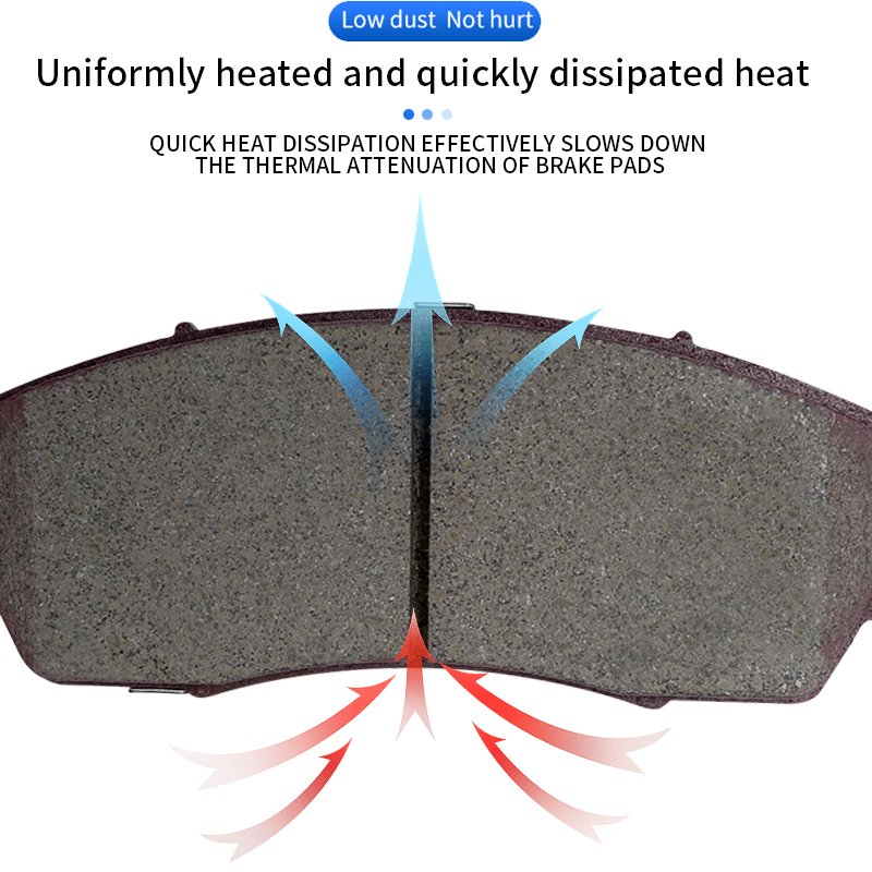 High Performance New Ceramic Formula Front Rear Car Brake Pads for FordLaser LTD (America) Crown Victoria Maverik Lariat Hybrid