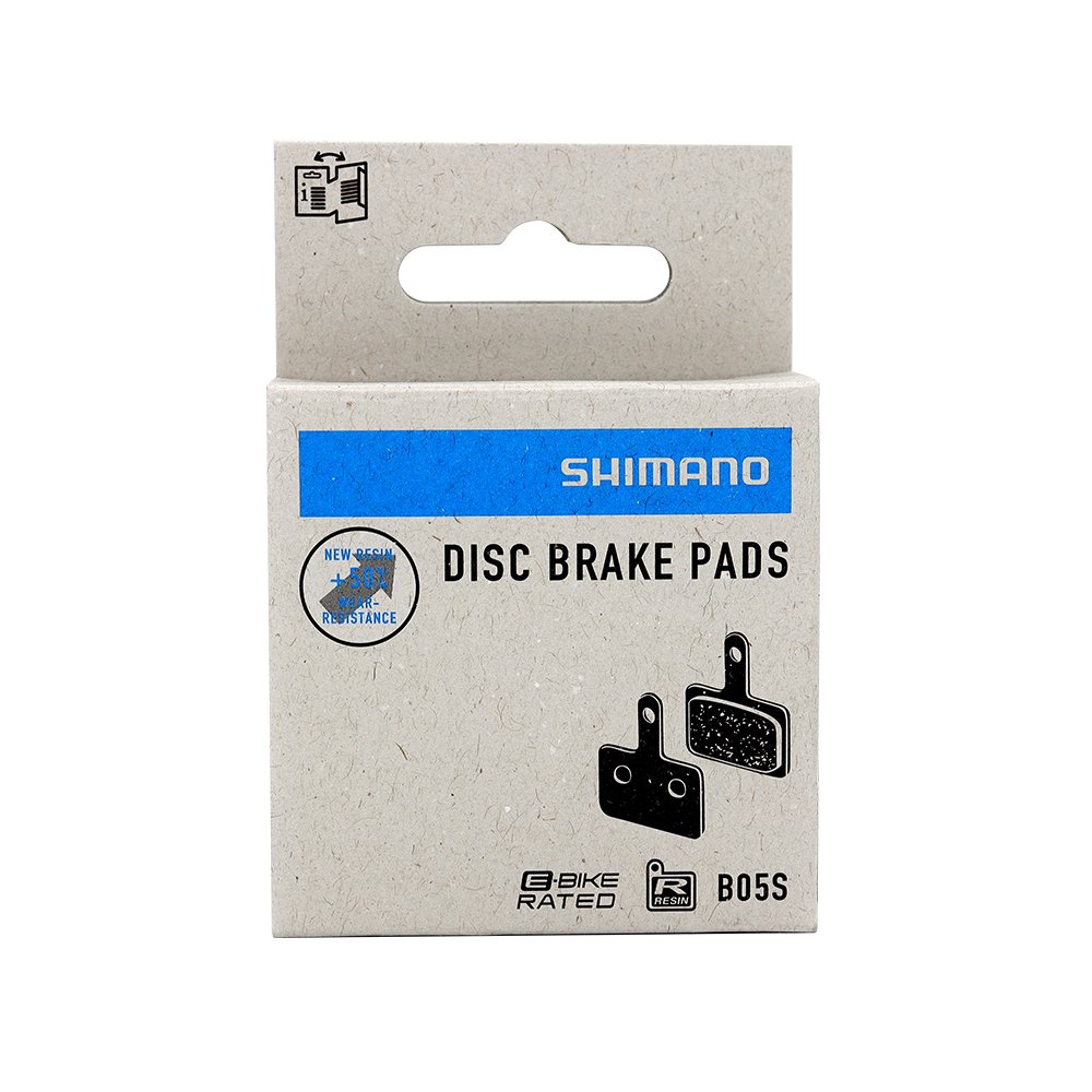 Shimano B05S Bicycle Brake Pads for MTB Bike DISC Brake Pad Resin B05S-RX Shape Fit for ALIVIO MT200 MT400 Series Original Part
