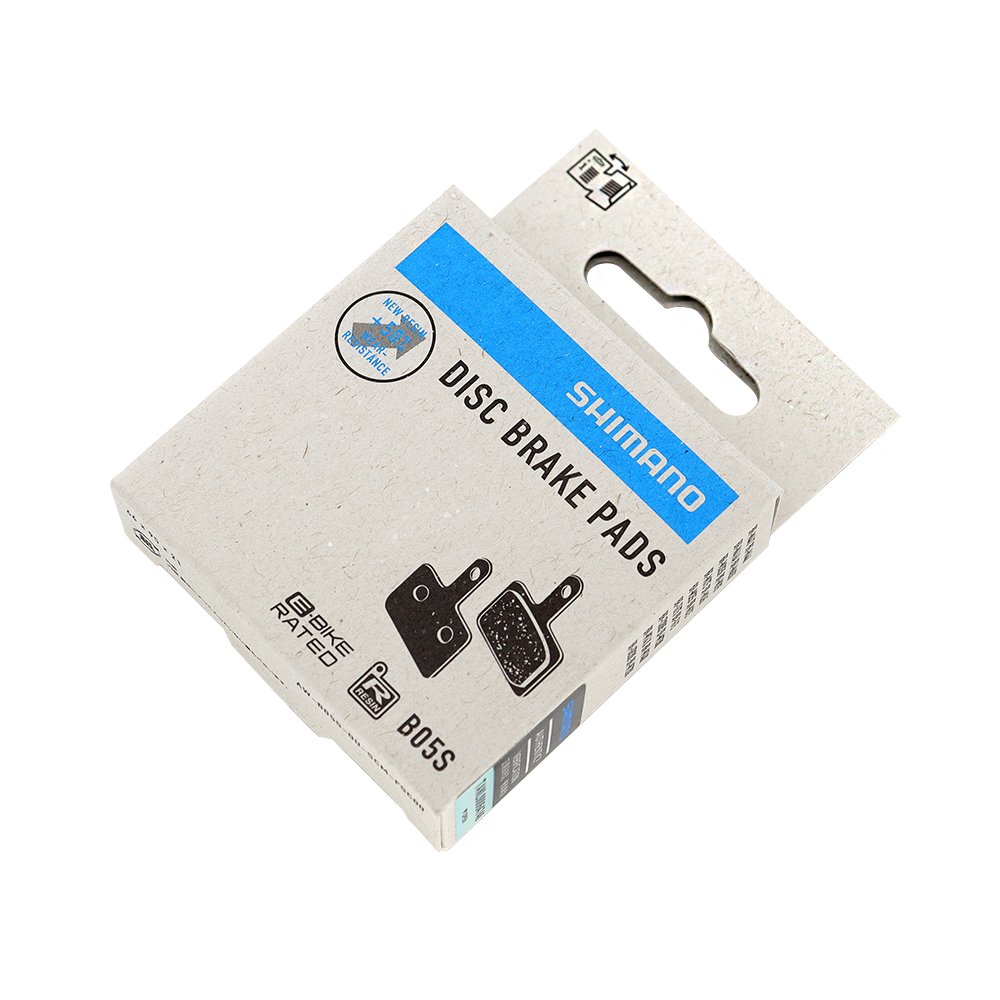 Shimano B05S Bicycle Brake Pads for MTB Bike DISC Brake Pad Resin B05S-RX Shape Fit for ALIVIO MT200 MT400 Series Original Part