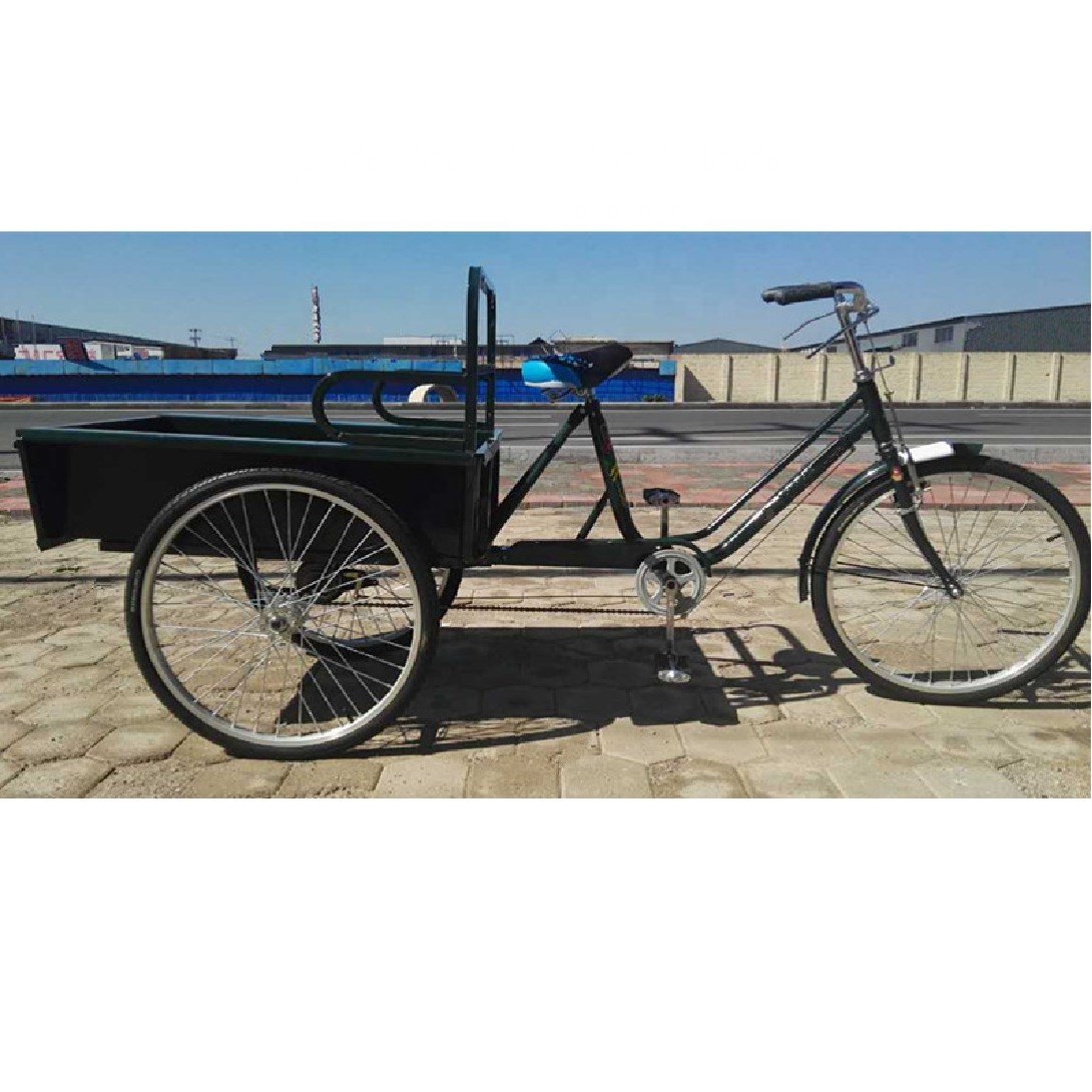 24 26 INCH SINGLE or MULTI SPEED Cargo Trike TRICYCLE PEDICAB with Rear Box