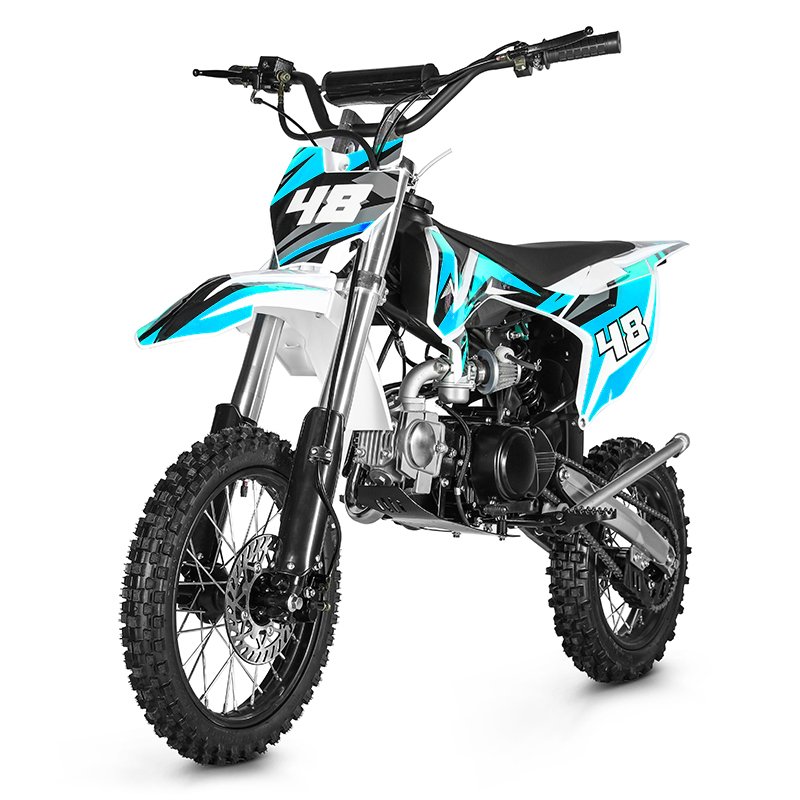 125cc Two-Wheel Dirt Bike Adult Off-Road Motorcycle Four Stroke Gasoline Cross