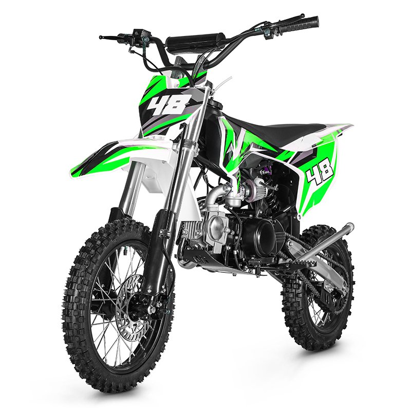 125cc Two-Wheel Dirt Bike Adult Off-Road Motorcycle Four Stroke Gasoline Cross
