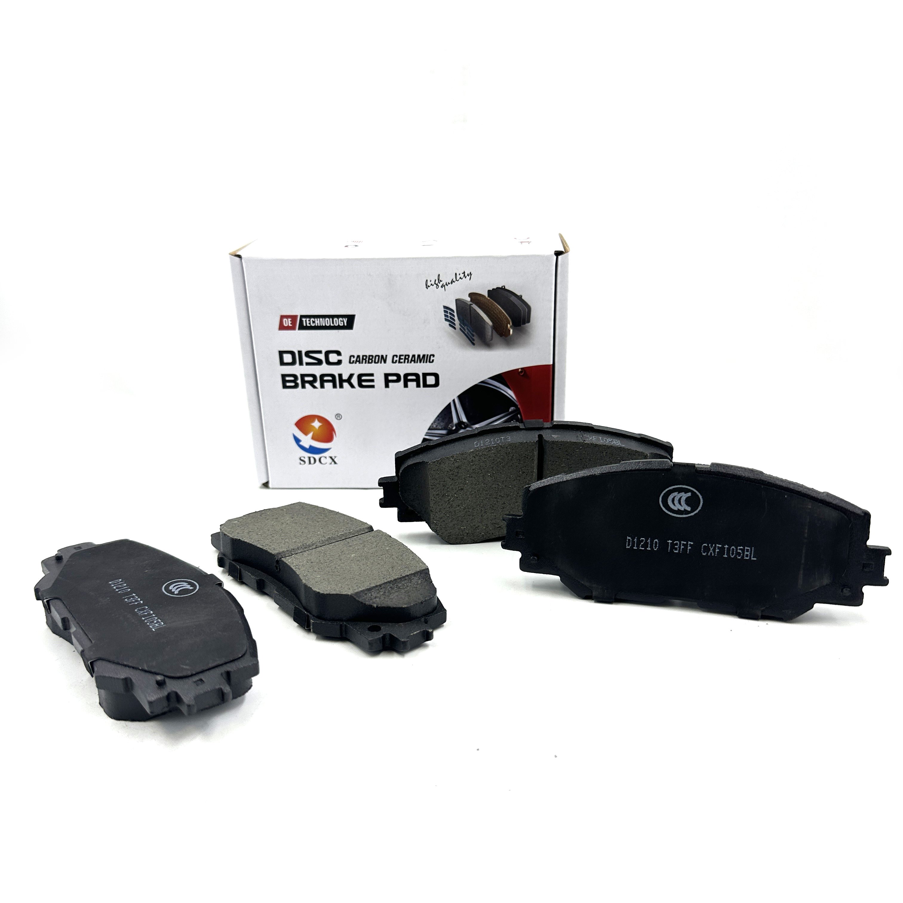 SDCX High Quality Car Parts D1066 D1353 5C3Z-2001-BA Brake Pads Ceramic Brake Disc Pad for FORD