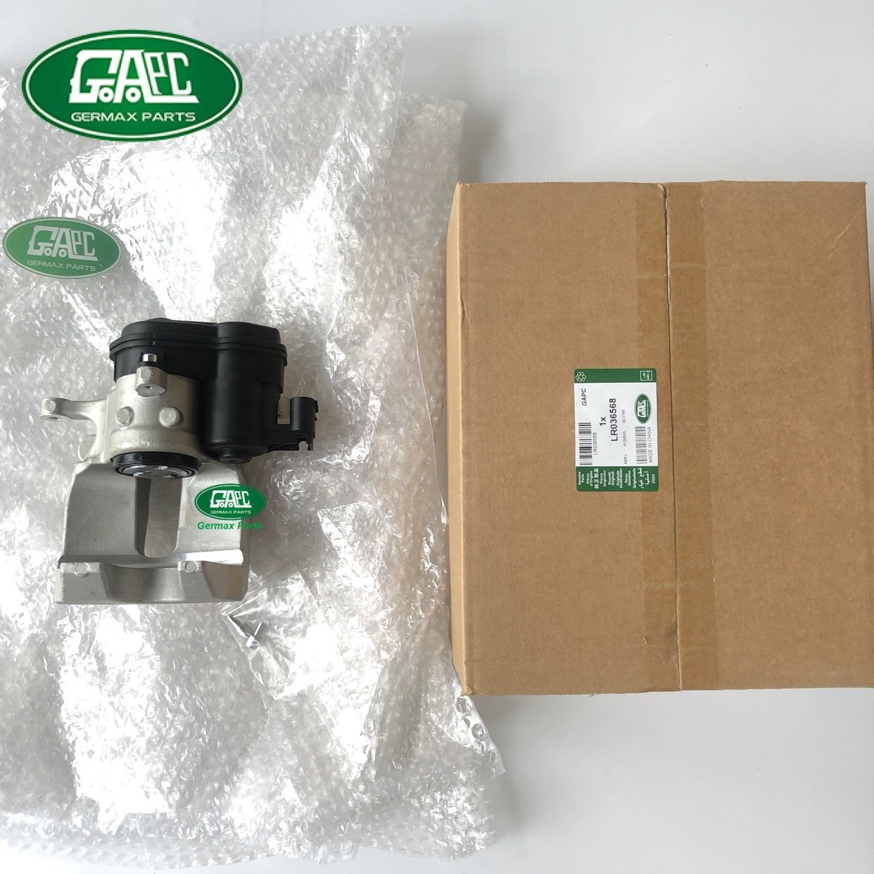 LR036568 LR036573A Left Brake Caliper with Motor for Range Rover Vogue 2013-2017 Range Rover Sport 2014-2017 GL3756